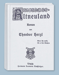 הדף הפותח של הספר אלטנוילנד, 1902
